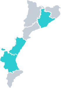 Mapa de clínicas Ascires